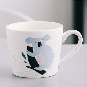 WWF Donation - RACA Japanese Ceramic Animal Print Mugs