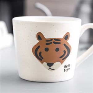 WWF Donation - RACA Japanese Ceramic Animal Print Mugs