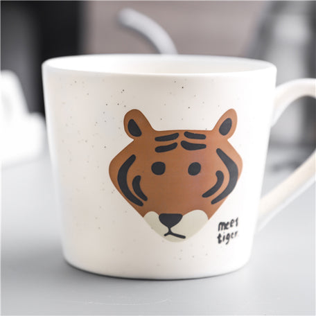 WWF Donation - RACA Japanese Ceramic Animal Print Mugs