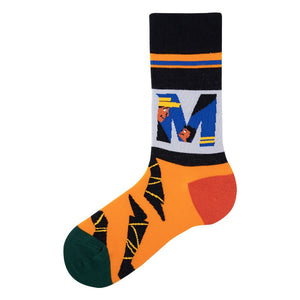 Illusion - Colored Face Socks