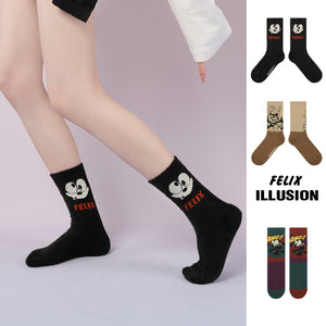 Illusion - Felix the Cat Socks