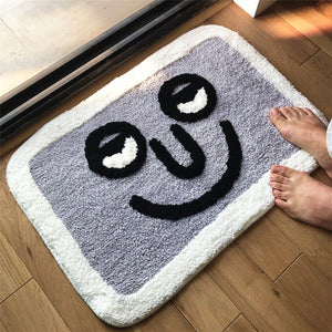 Miyake Emoji Inspired Anti-Slip Bathroom Mat