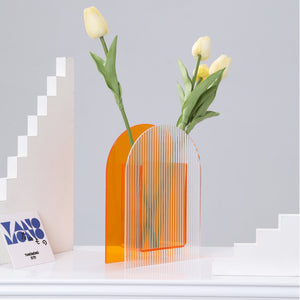 TANOMONO - Acrylic Coloured Vase