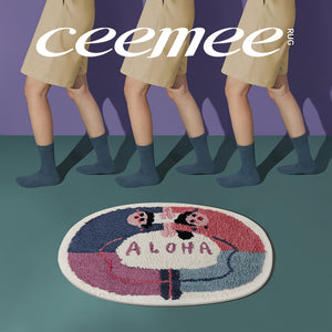 CeeMee Designer Rug - Dancing Gal