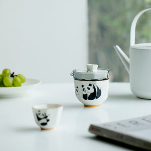 Panda x Raca Tea Pot Travel set