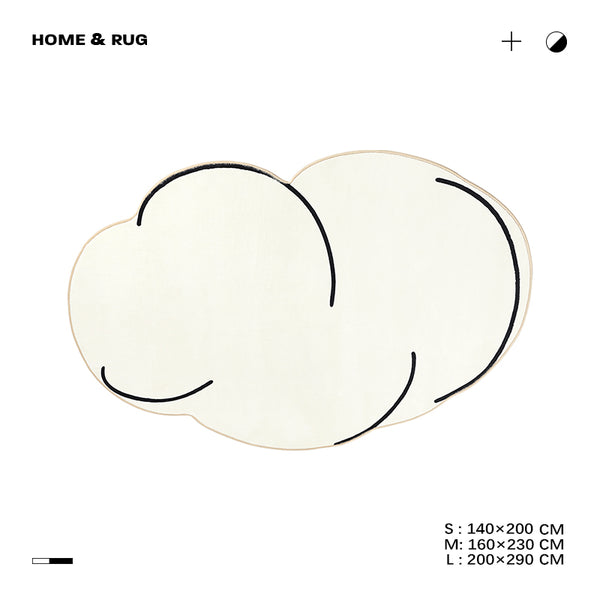 Load image into Gallery viewer, CeeMee Designer Rug - Cloud Collection