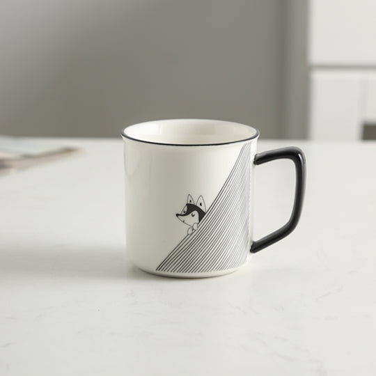 Load image into Gallery viewer, WWF Donation - RACA Meow & Foxy Handdrawing Ceramic Mugs