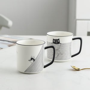 WWF Donation - RACA Meow & Foxy Handdrawing Ceramic Mugs