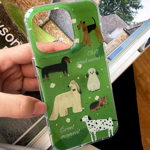 Spring time Dog Park Phone Case