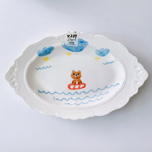 RACA's Little Bear Collection Some More Plates in Little Forest