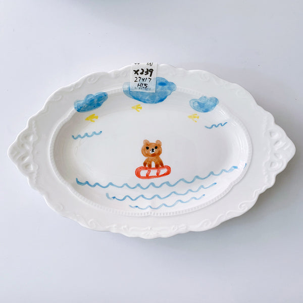 Load image into Gallery viewer, RACA's Little Bear Collection Some More Plates in Little Forest