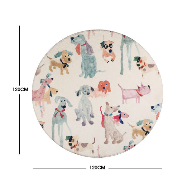 Load image into Gallery viewer, CeeMee Designer Rug - Lucky Dogs