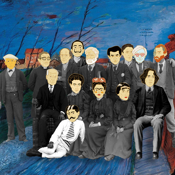 Load image into Gallery viewer, Kotebel - Literature and Art Pins