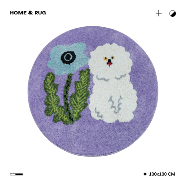 Load image into Gallery viewer, CeeMee Designer Rug - Mr. Snowball