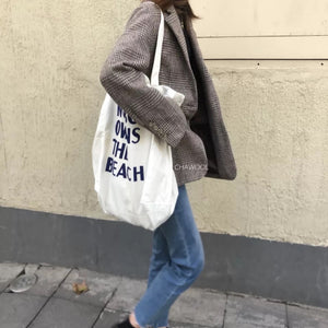 CHACHA Nobody Owns The Beach  Eco Bag