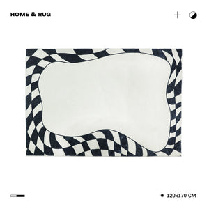 CeeMee Designer Rug - Geometry Checkboard Collection