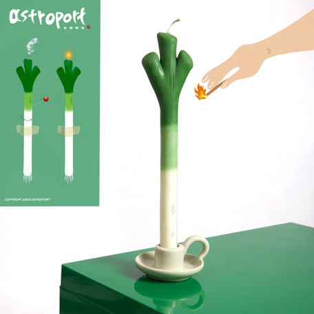 Astronaut Spring Onion Candle Set