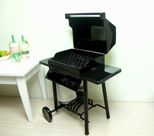 Minimum World 1:12 Outdoor gas BBQ grill set
