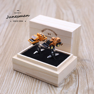 Junesman - Cufflink Transformer bumblebee