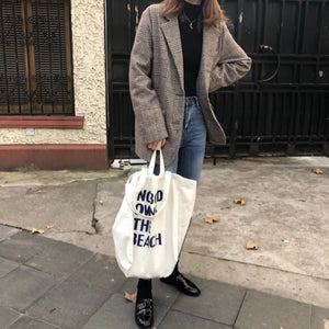 CHACHA Nobody Owns The Beach  Eco Bag