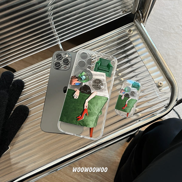 Load image into Gallery viewer, Lazy Friday Phone Case+Free Grip Holder