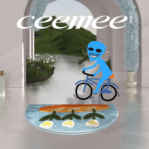 CeeMee Designer Rug - NO PLAN TO MEET YOU