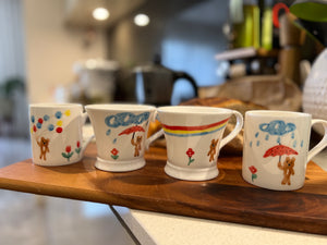 RACA Handpainted Little Bear's Coffee Cup