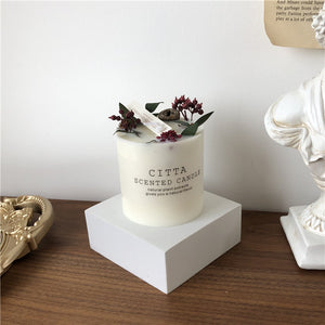 WWF Donation - CITTA Dried Flower Candle