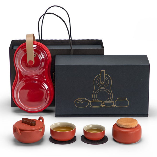 Load image into Gallery viewer, RACA Tea to Go - 7pc Tea Pot set