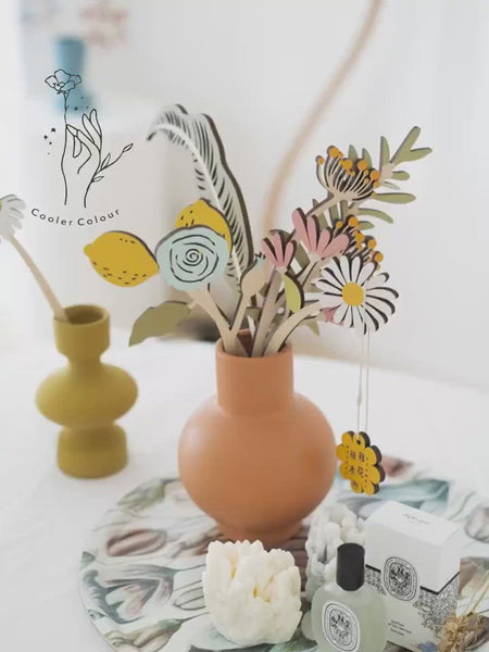 Load and play video in Gallery viewer, WWF Donation - CoolerColour Flowers Diffusers