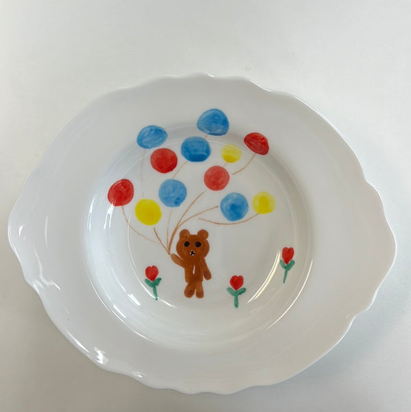 Load image into Gallery viewer, RACA's Little Bear Collection Dinner Plate