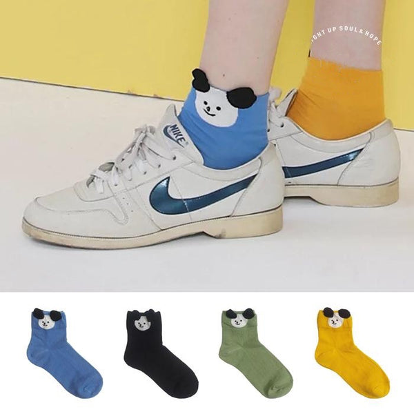 Load image into Gallery viewer, Miyake puppy socks