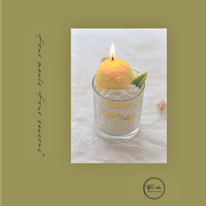 FMFS- Lemon Ice Cream Candle