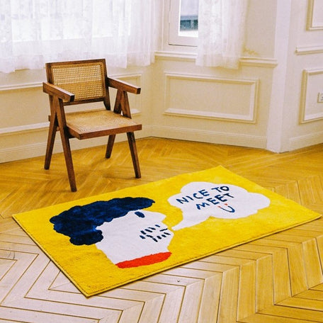 I Love Granny 「nice to meet u」Rug