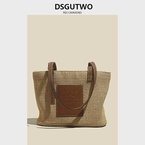 Load and play video in Gallery viewer, RACA x DSGUTWO Beach Basket Bag
