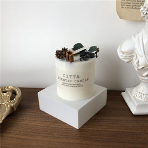 WWF Donation - CITTA Dried Flower Candle
