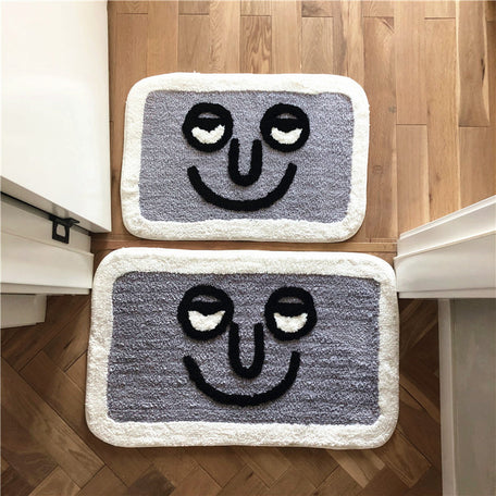 Miyake Emoji Inspired Anti-Slip Bathroom Mat
