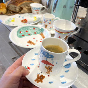 RACA Handpainted Little Bear's Coffee Cup
