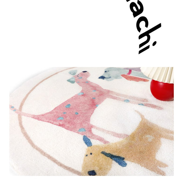 Load image into Gallery viewer, CeeMee Designer Rug - Lucky Dogs
