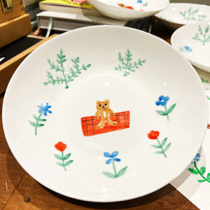 RACA's Little Bear Collection Pasta Plates