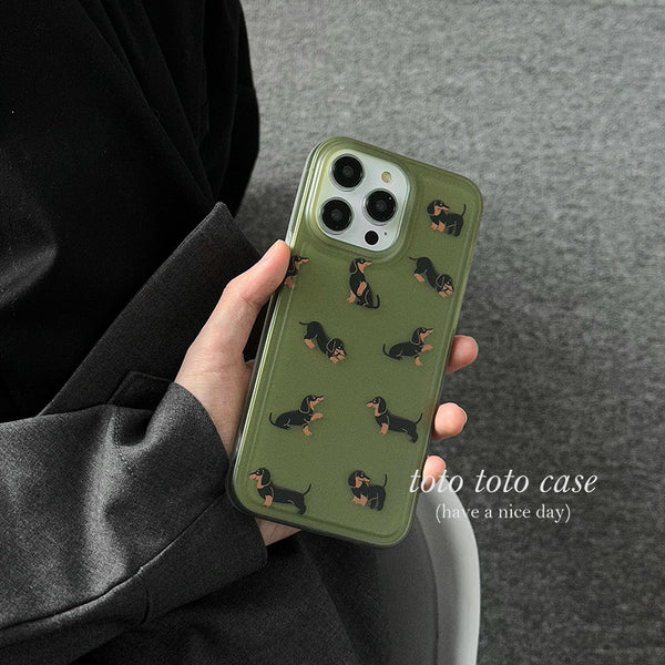 Load image into Gallery viewer, Dachshund Phone Case
