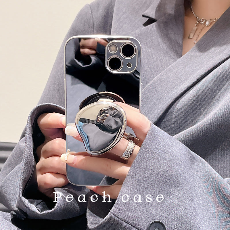 Mirror Phone Case+Free Grip Holder Raca Studyo Mirror Phone Case+Free Grip Holder Raca Studyo