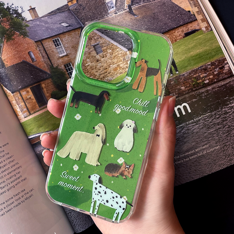 Spring time Dog Park Phone Case