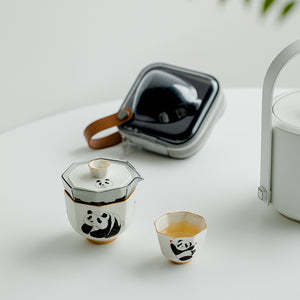 Panda x Raca Tea Pot Travel set