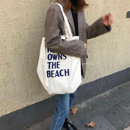 CHACHA Nobody Owns The Beach  Eco Bag
