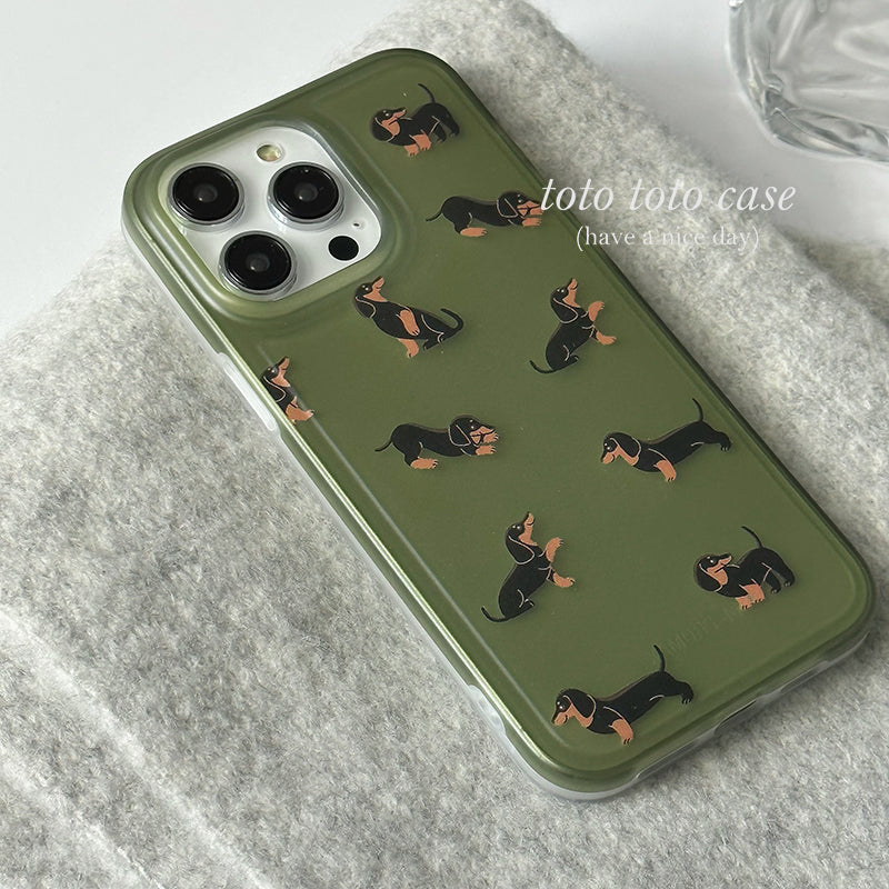 Dachshund Phone Case Raca Studyo Dachshund Phone Case Raca Studyo