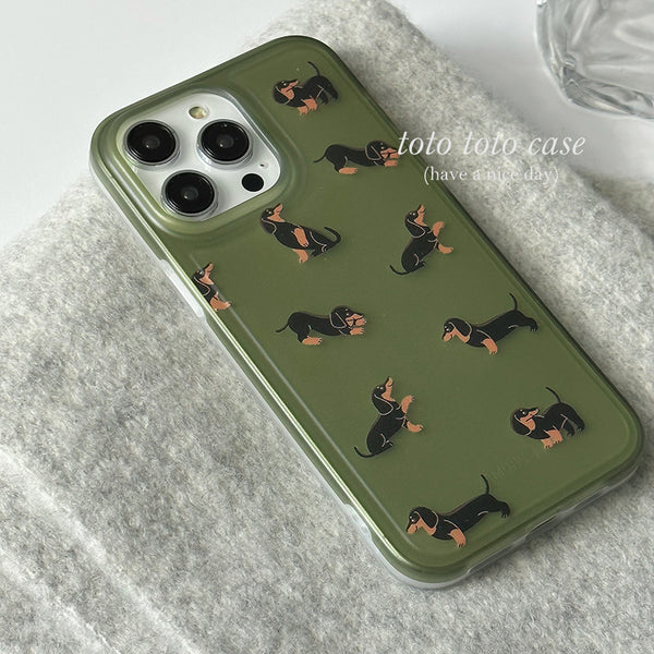 Load image into Gallery viewer, Dachshund Phone Case
