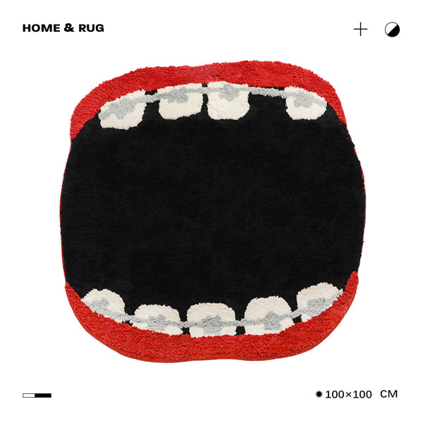 Load image into Gallery viewer, CeeMee Designer Rug - Big Mouth
