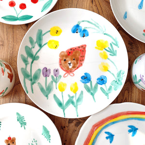 RACA's Little Bear Collection Some More Plates in Little Forest