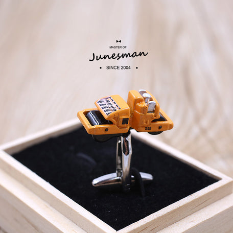 Junesman - Cufflink Transformer bumblebee